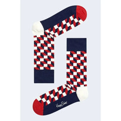 Happy Socks Blue Cotton Sock - 36-40