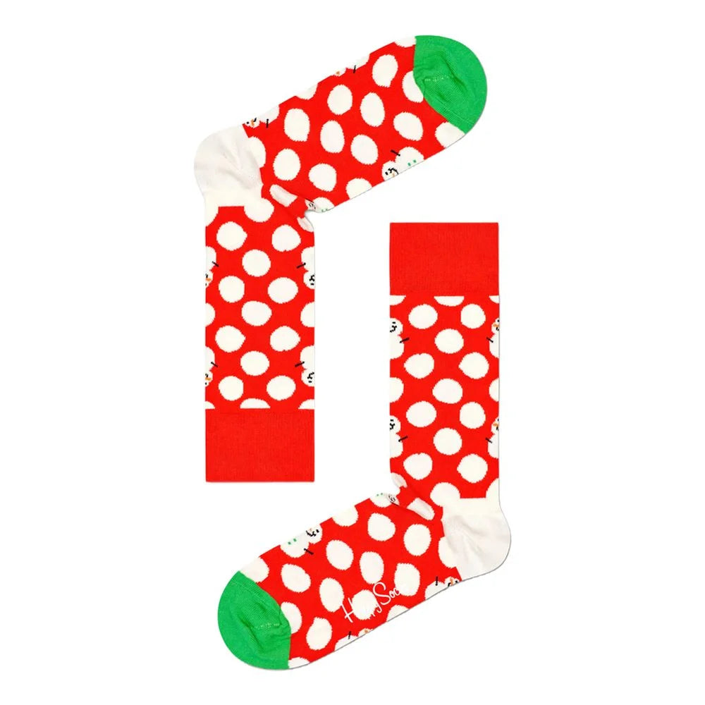 Happy Socks Red Cotton Sock - 41-46