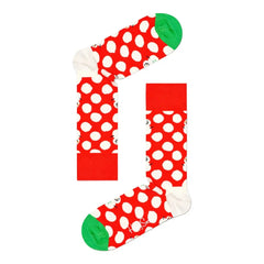 Happy Socks Red Cotton Sock - 41-46