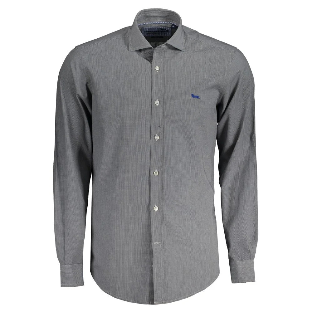 Harmont & Blaine Blue Cotton Shirt - S - Shirts
