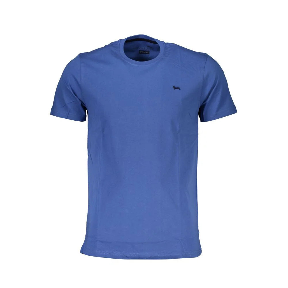 Harmont & Blaine Blue Cotton T-Shirt - T-Shirts