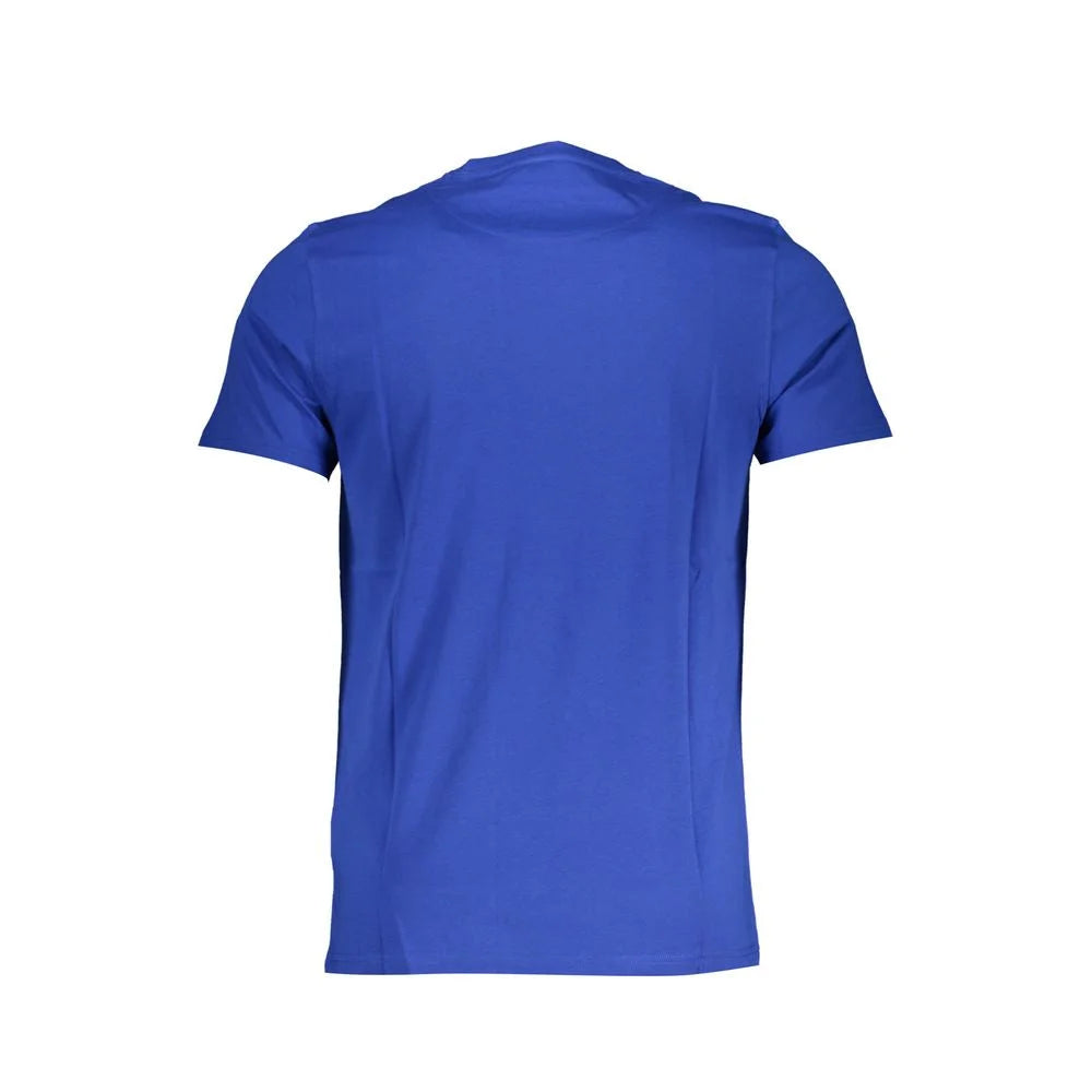 Harmont & Blaine Blue Cotton T-Shirt - XL - T-Shirts