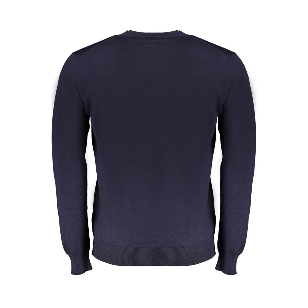 Harmont & Blaine Blue Wool Sweater - Sweaters