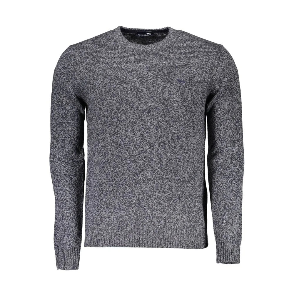 Harmont & Blaine Blue Wool Sweater - Sweaters