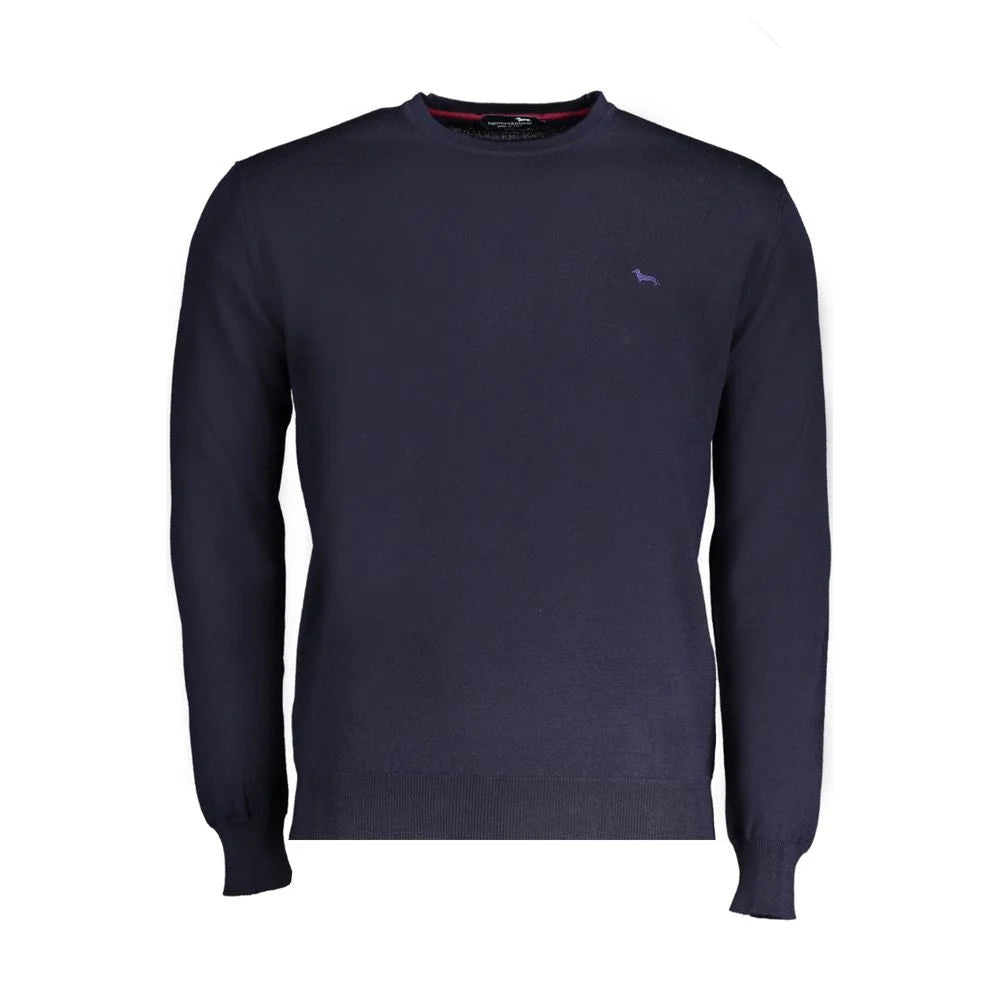 Harmont & Blaine Blue Wool Sweater - Sweaters