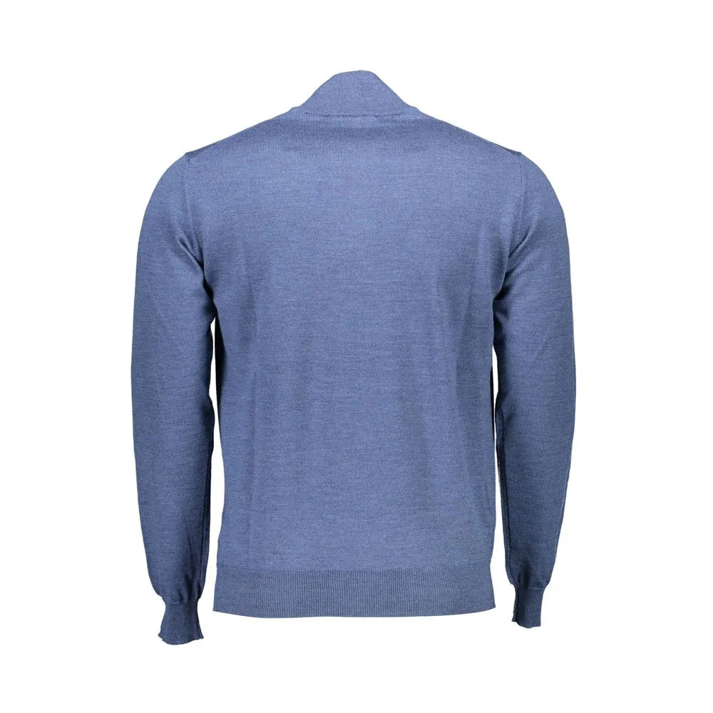 Harmont & Blaine Blue Wool Sweater - XXL