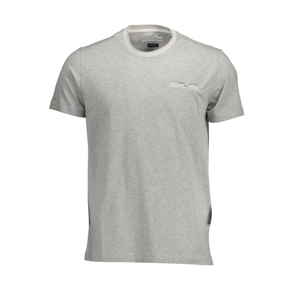 Harmont & Blaine Brown Cotton Men T-Shirt - T-Shirts