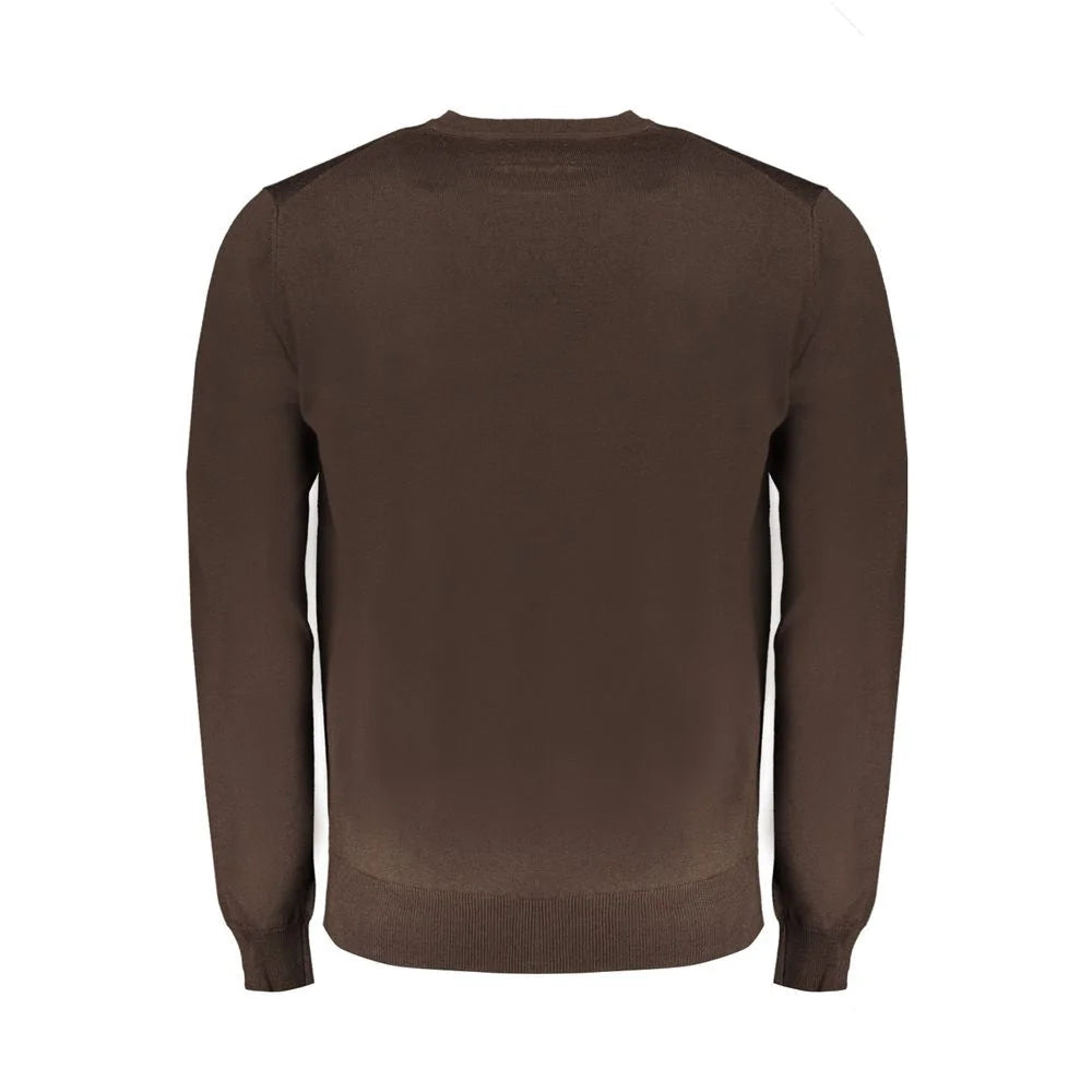 Harmont & Blaine Brown Wool Sweater - Sweaters