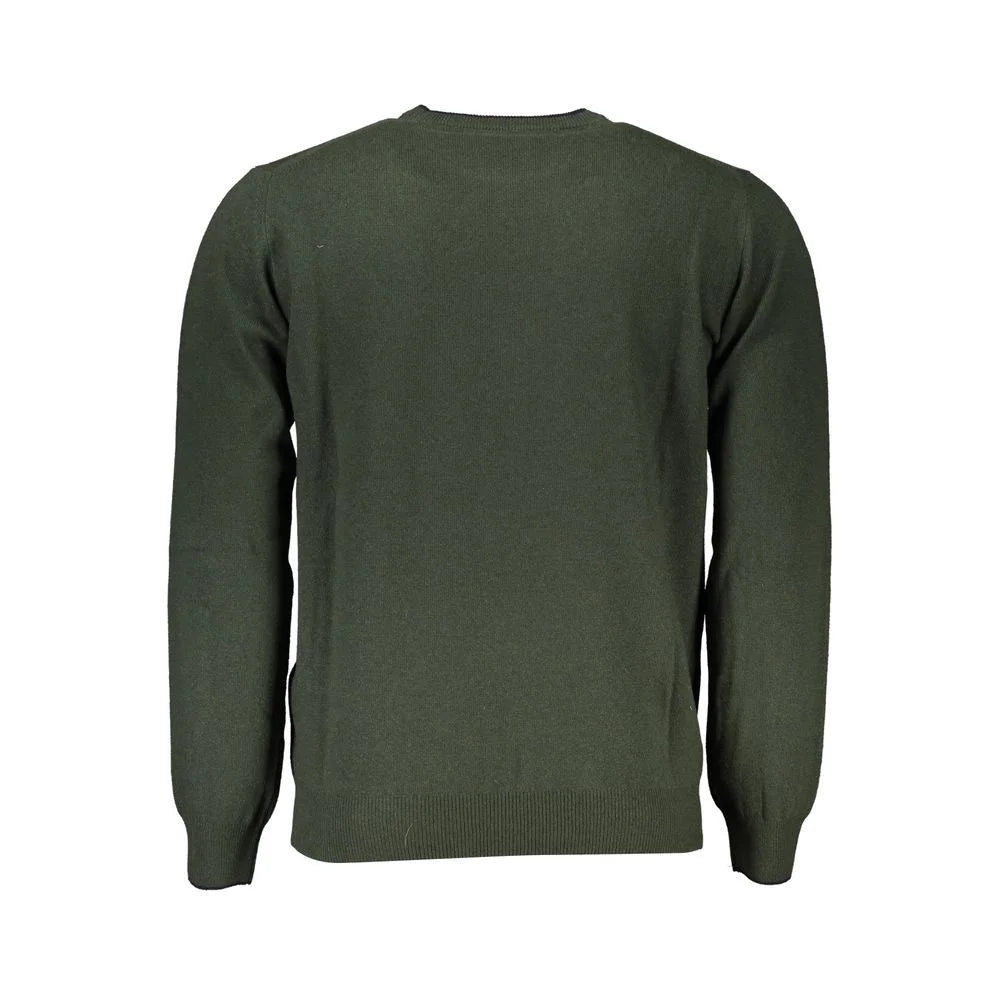 Harmont & Blaine Chic Green Crew Neck Designer Sweater - Sweaters