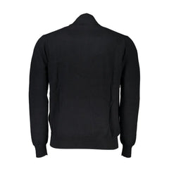 Harmont & Blaine Elegant Half-Zip Sweater with Embroidered Detail - Sweaters