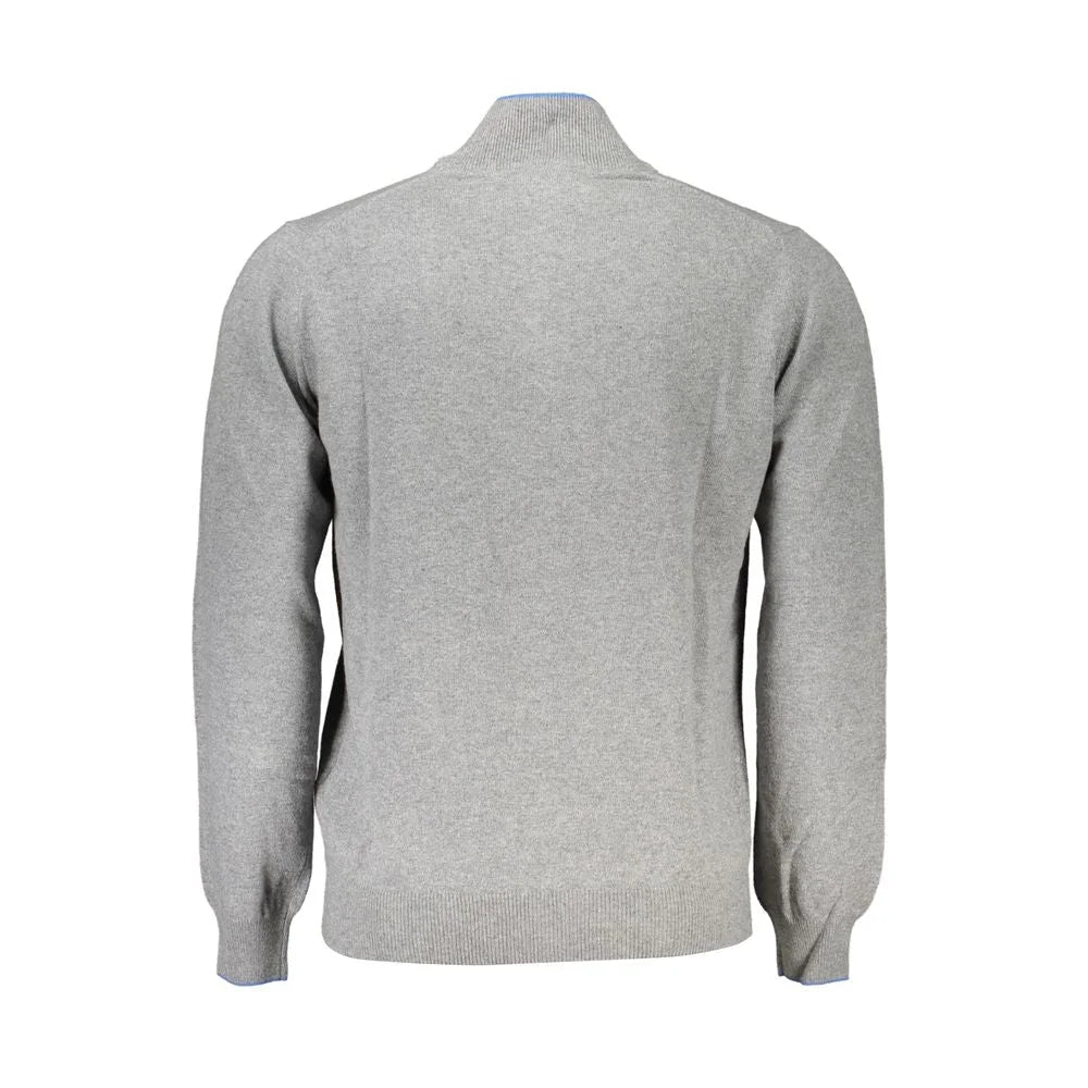 Harmont & Blaine Gray Fabric Sweater - Sweaters