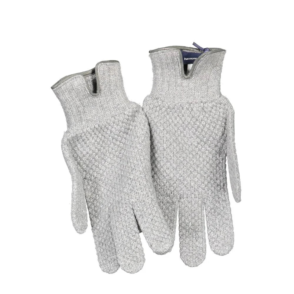 Harmont & Blaine Gray Wool Glove - Gloves & Mittens