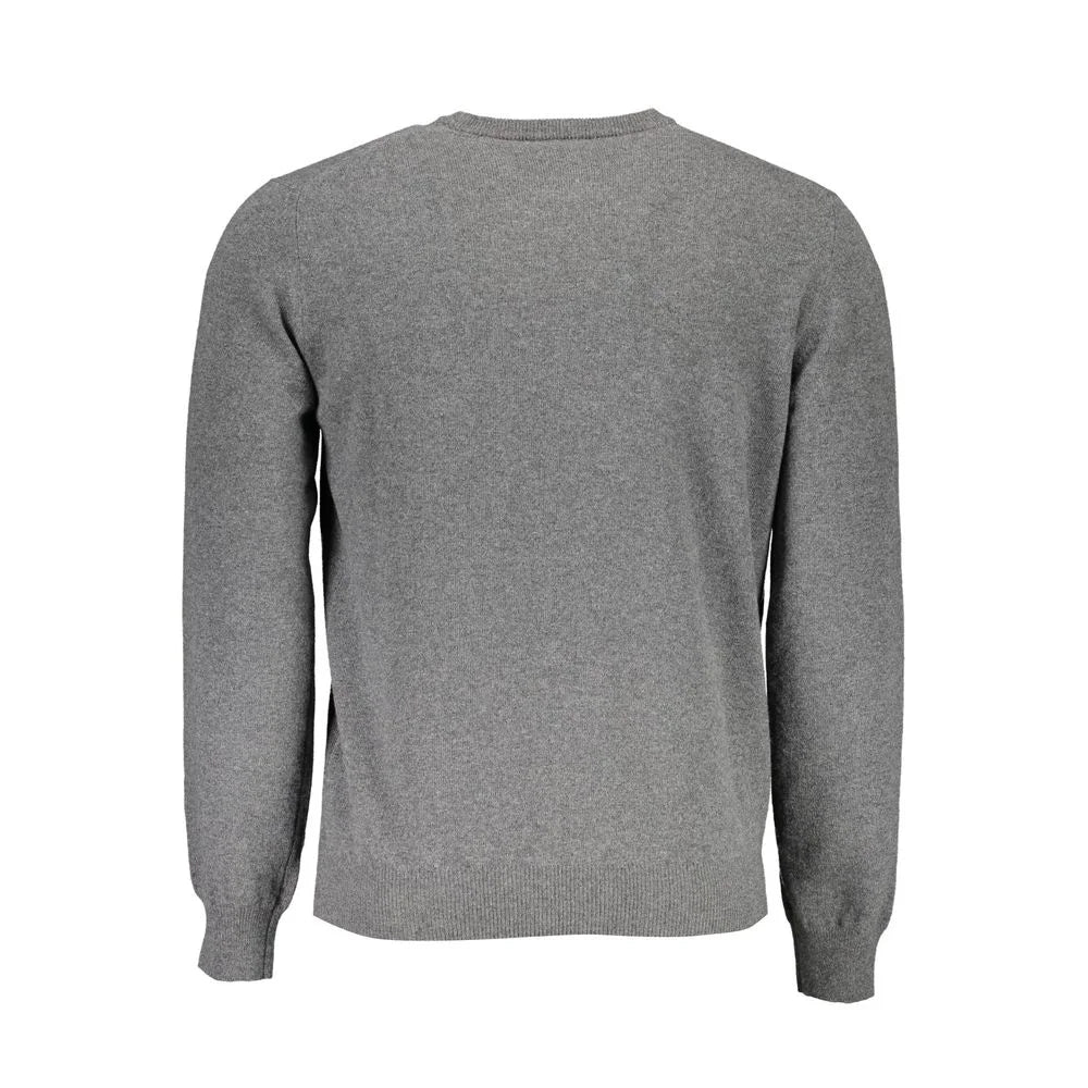 Harmont & Blaine Gray Wool Sweater - Sweaters