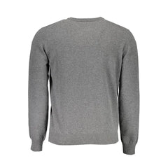 Harmont & Blaine Gray Wool Sweater - Sweaters