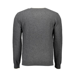Harmont & Blaine Gray Wool Sweater - Sweaters