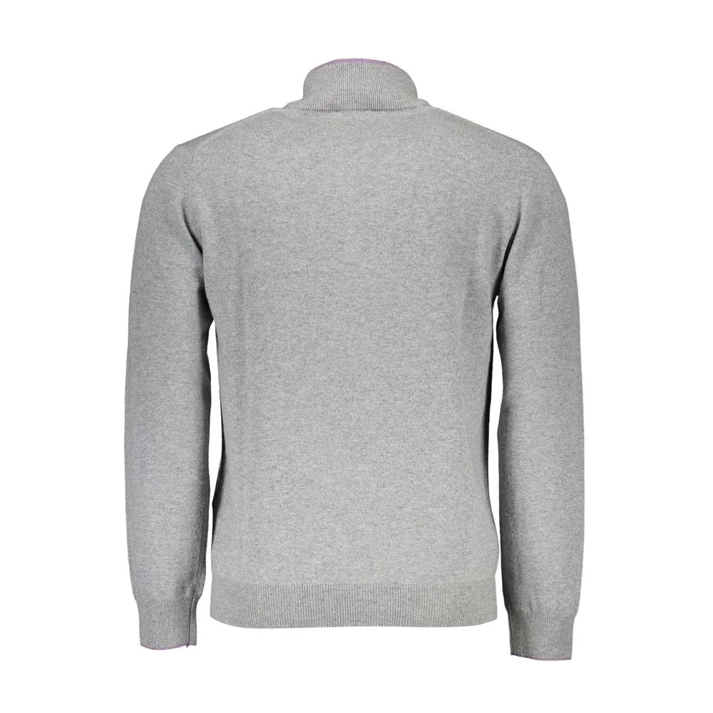 Harmont & Blaine Gray Wool Sweater - Sweaters