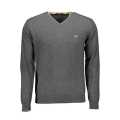 Harmont & Blaine Gray Wool Sweater - XXL