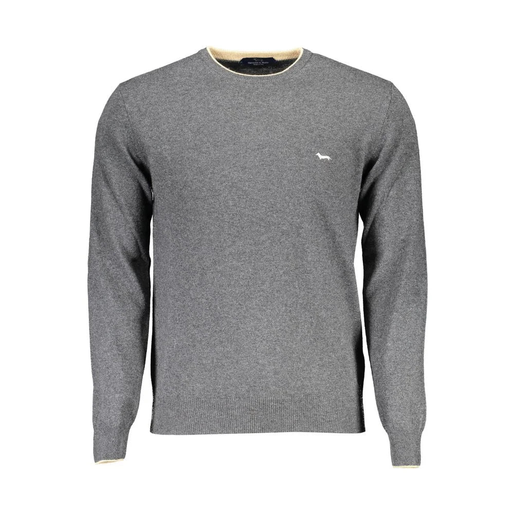 Harmont & Blaine Gray Wool Sweater - XXL - Sweaters