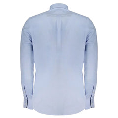 Harmont & Blaine Light Blue Cotton Men Shirt - S - Shirts