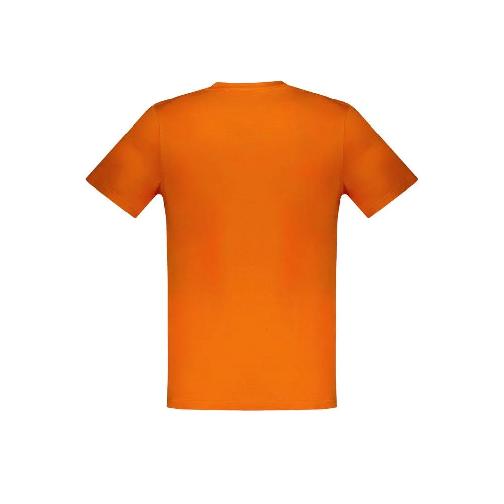 Harmont & Blaine Orange Cotton T-Shirt - T-Shirts