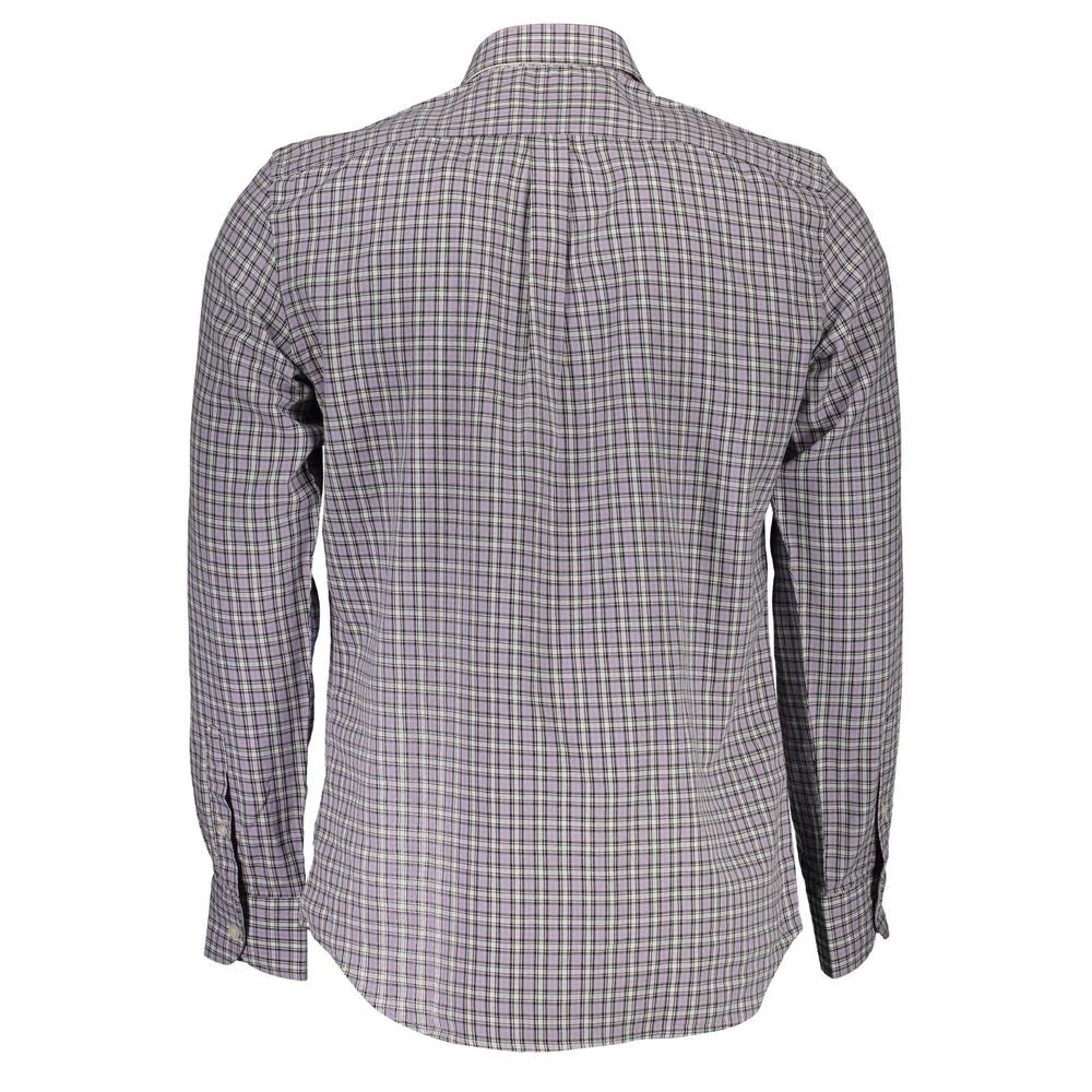 Harmont & Blaine Purple Cotton Men Shirt - Shirts