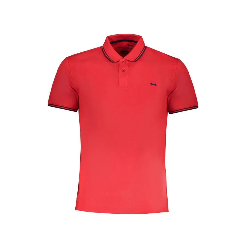 Harmont & Blaine Red Cotton Polo Shirt - L - Polos