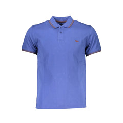 Harmont & Blaine Sleek Summer Polo with Contrast Details - S - Polos