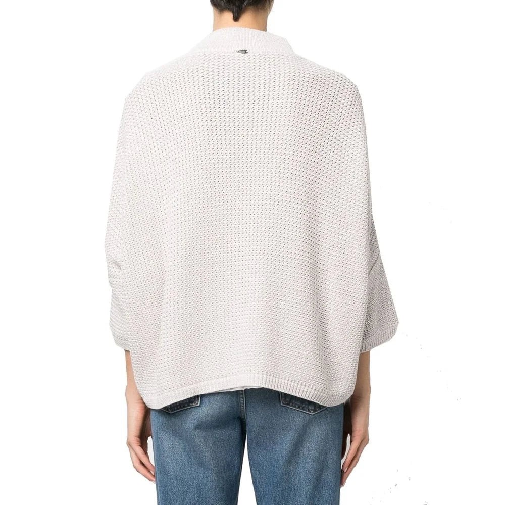 Herno Beige Cotton Cardigan - 42
