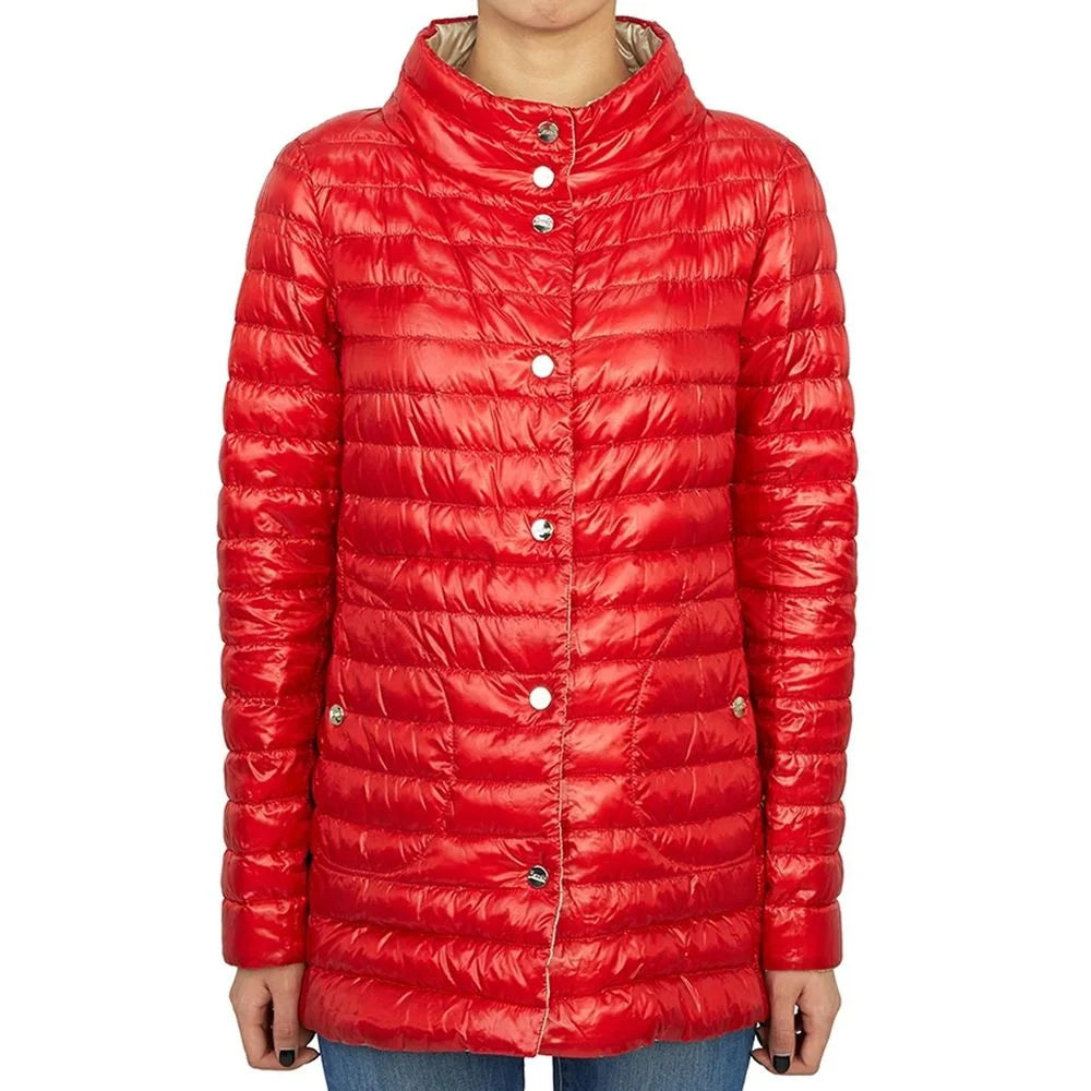 Herno Beige Polyamide Coat - 50