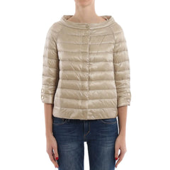 Herno Beige Polyamide Coat - IT52 | XL - Coats & Jackets