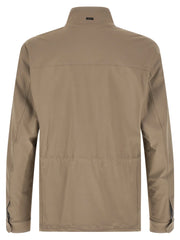 Herno Beige Polyamide Full-Length Jacket