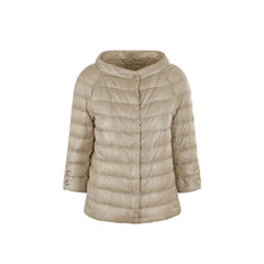 Herno Beige Polyamide Full-Length Jacket - 50