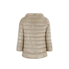 Herno Beige Polyamide Full-Length Jacket - 50