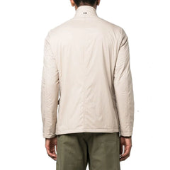 Herno Beige Polyamide Full-Length Jacket - IT54 | XL