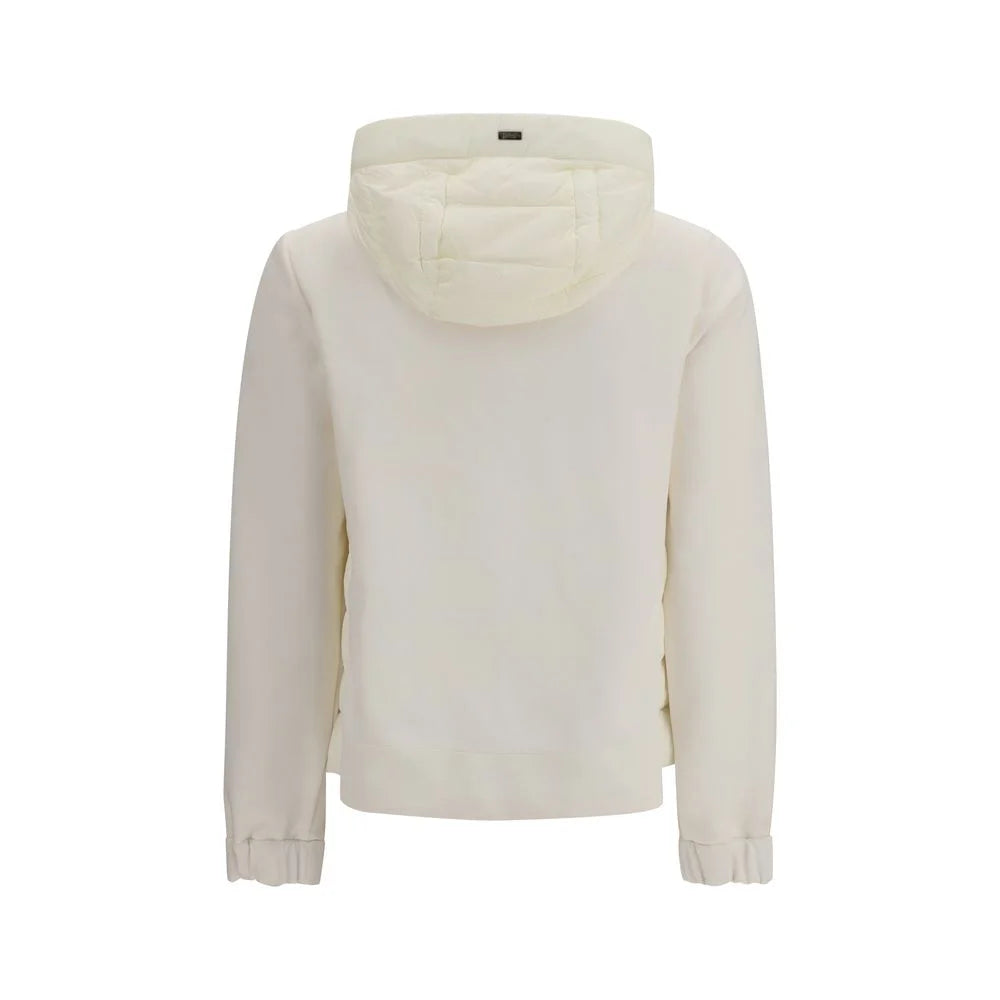 Herno Beige Polyester Biker Jacket