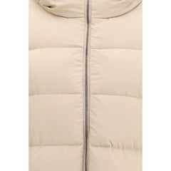 Herno Beige Polyester Full-Length Jacket