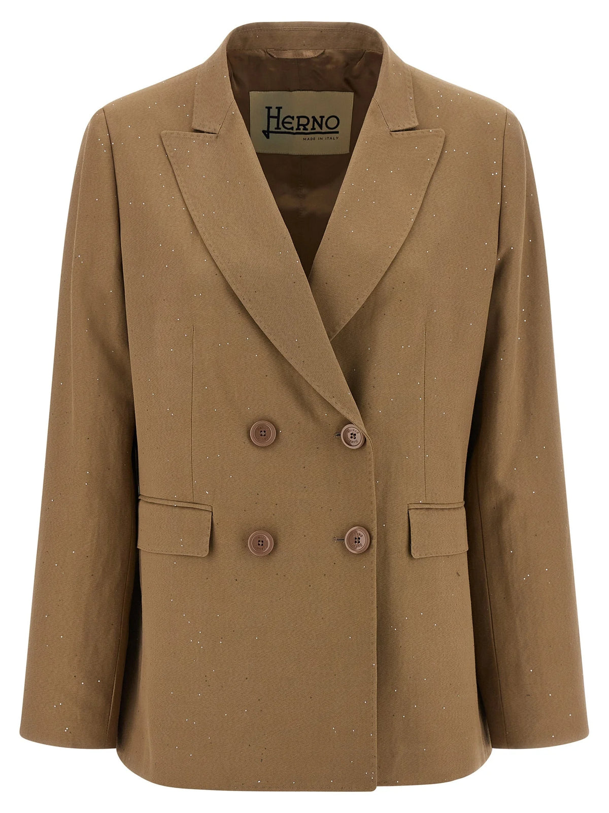 Herno Beige Viscose Blazer