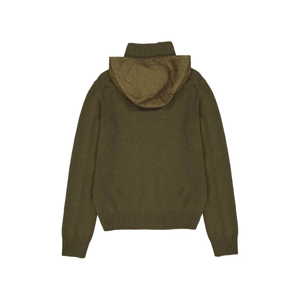 Herno Bicolor Cashmere Hoodie - IT50 | L