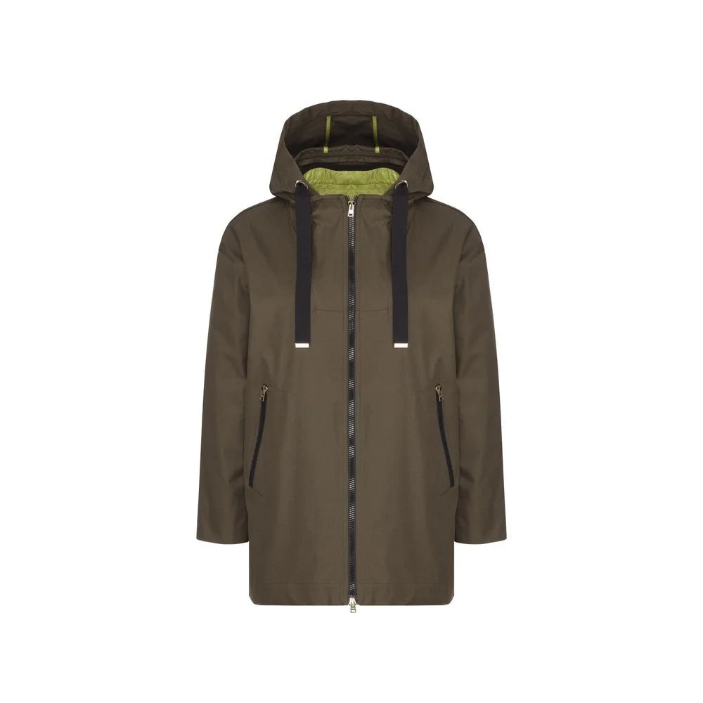 Herno Bicolor Cotton Coat - IT46 | S - Coats & Jackets