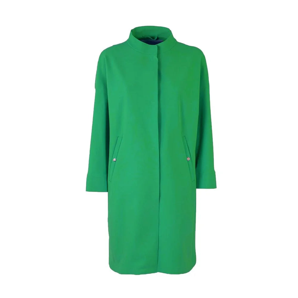 Herno Bicolor Elastane Coat - IT48 | M