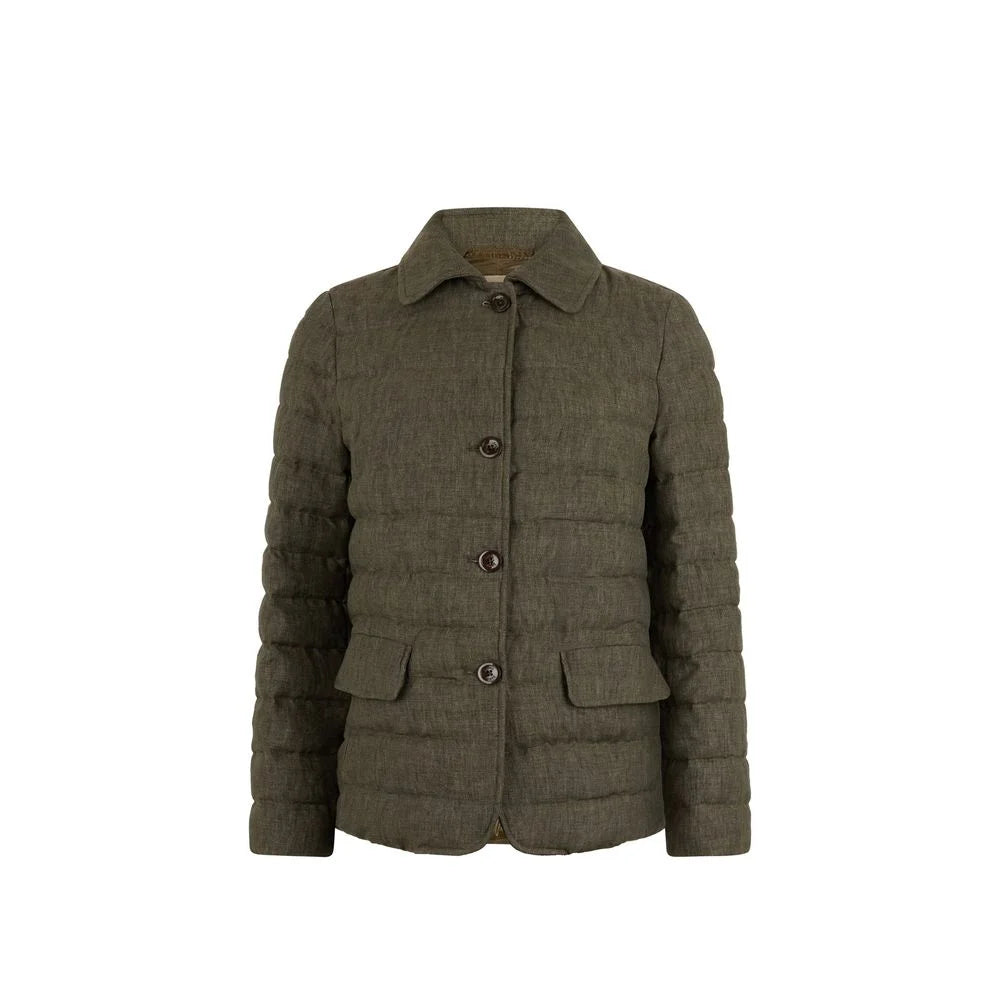 Herno Bicolor Linen Coat