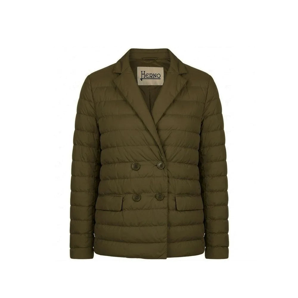 Herno Bicolor Polyamide Clothing - 42 - Coats & Jackets