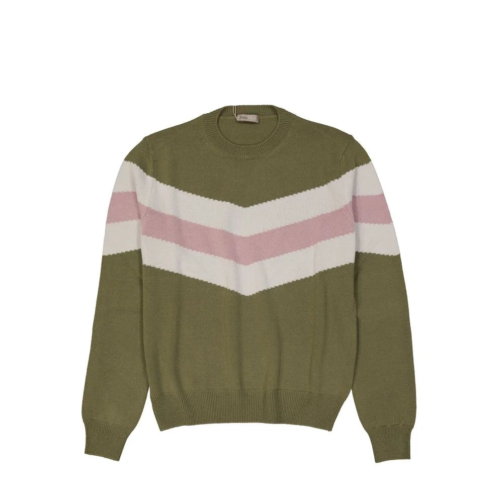 Herno Bicolor Wool Sweatshirt