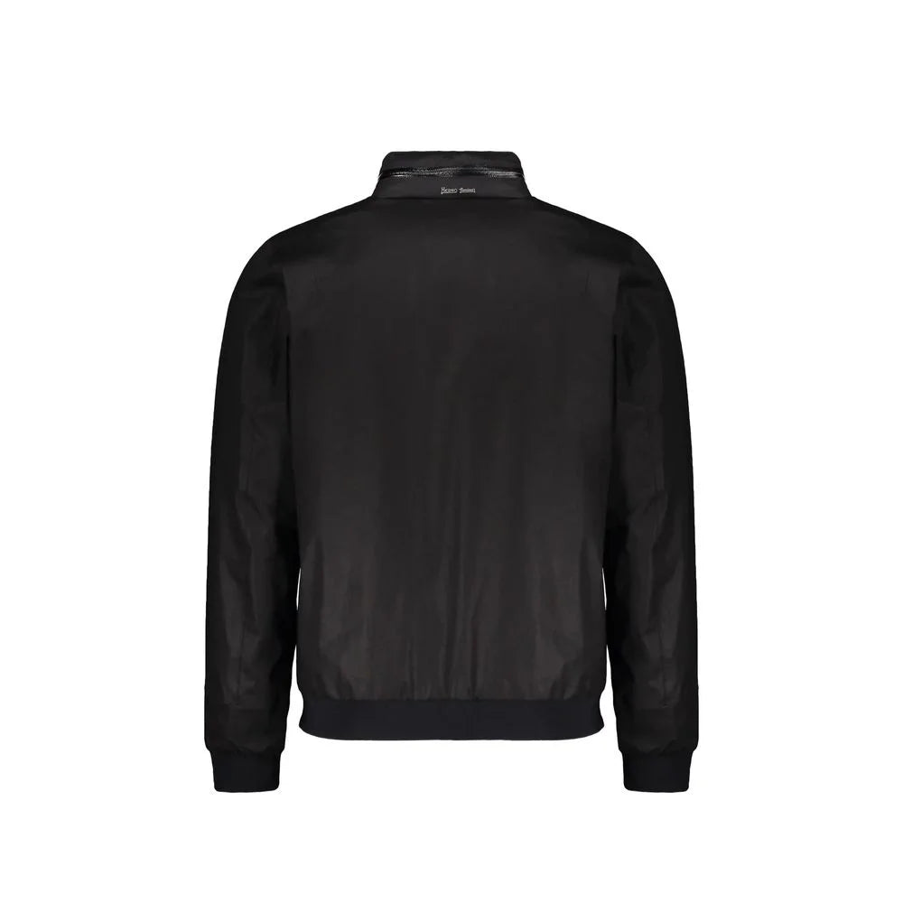 Herno Black Cotton Bomber - IT50 | L