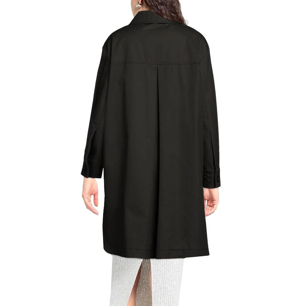 Herno Black Cotton Parka - IT48 | M