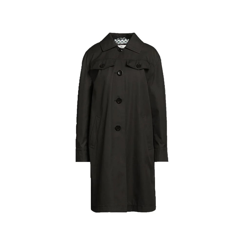 Herno Black Cotton Parka - IT48 | M