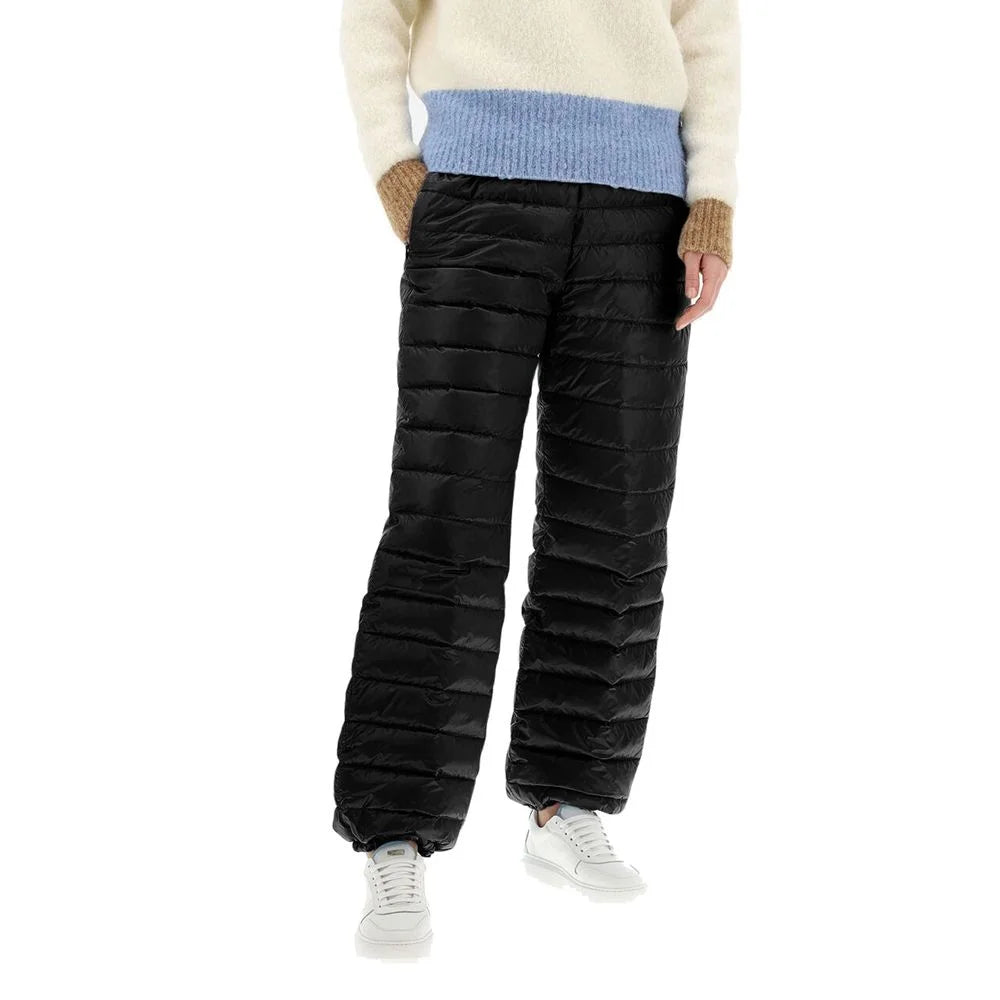 Herno Black Polyamide Athletic Pants - 50