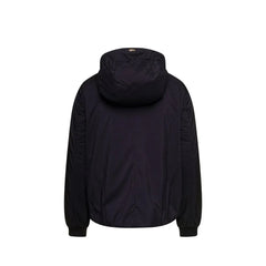 Herno Black Polyamide Bomber - 44