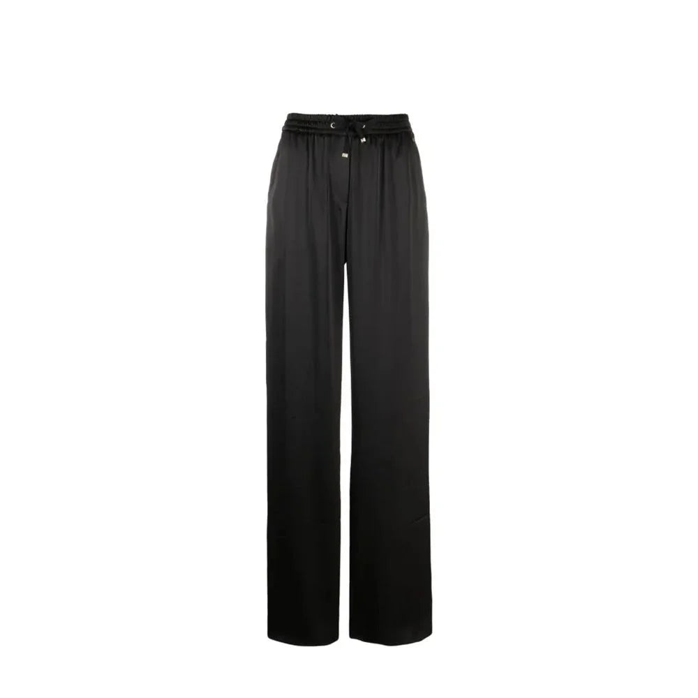 Herno Black Polyamide Casual Pants - 42