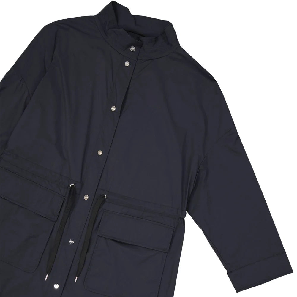 Herno Black Polyamide Coat - IT48 | M